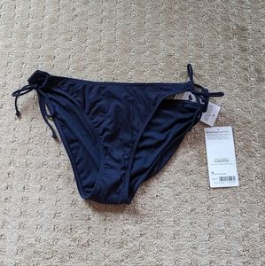 Athleta bikini bottom nave NWT size M